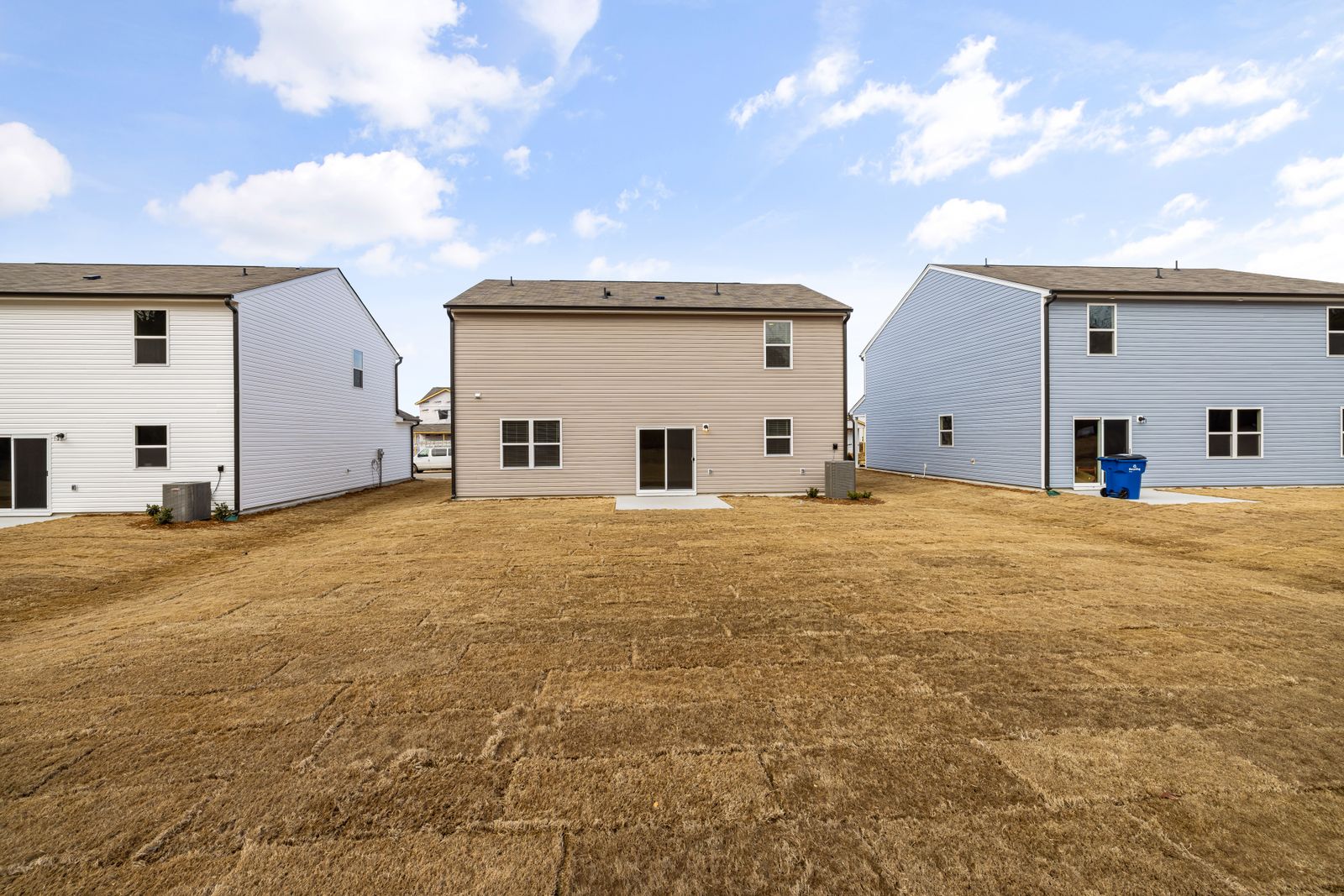 Representative new build housing, illustrative of Chandler's housing character